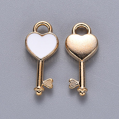 Alloy Enamel Pendants&nbsp;ENAM-S121-057B