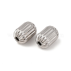 Textured 304 Stainless Steel Beads&nbsp;STAS-I358-11P-06