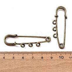 304 Stainless Steel Safety Pins Brooch Findings&nbsp;SA-CBA4160-04C-AB
