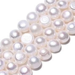 Natural Cultured Freshwater Pearl Beads Strands&nbsp;PEAR-N014-08H-01