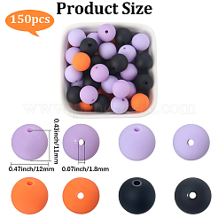 Rubberized Style Imitated Silicone Acrylic Beads&nbsp;MACR-PA0001-06B-04
