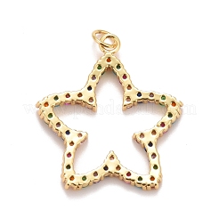 Cubic Zirconia Pendants&nbsp;KK-E262-08G