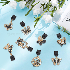 8Pcs 8 Styles Plastic Mobile Dustproof Plugs&nbsp;HJEW-SC00164
