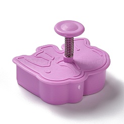 Animal Themed PET Plastic Cookie Cutters&nbsp;DIY-K056-13