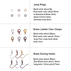 Brass Open Jump Rings&nbsp;KK-PH0034-20