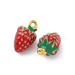 304 Stainless Steel Enamel Pendants&nbsp;STAS-B085-42G-02
