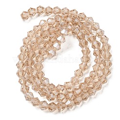Transparent Electroplate Glass Beads Strands&nbsp;LS-EGLA-A039-T3mm-A12
