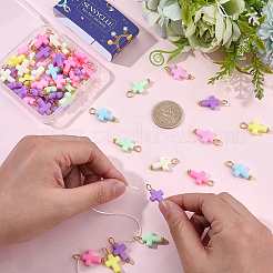 60Pcs Opaque Acrylic Pendants&nbsp;FIND-SC0022-82
