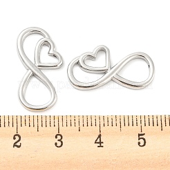 Tarnish Resistant 304 Stainless Steel Connector Charms&nbsp;STAS-I202-08P