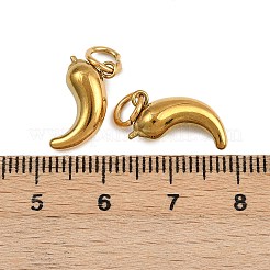 304 Stainless Steel Pendants&nbsp;STAS-B096-02G-06