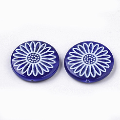Spray Paint Freshwater Shell Beads&nbsp;SHEL-N026-05
