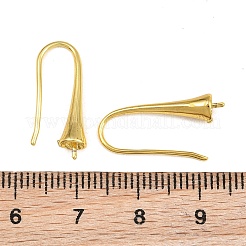 Rack Plating Brass Earring Hooks&nbsp;KK-CBAA482-01G