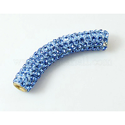 Brass Middle East Rhinestone Beads&nbsp;RB-C1300-4