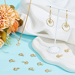 14Pcs Brass Charms&nbsp;KK-BBC0012-62
