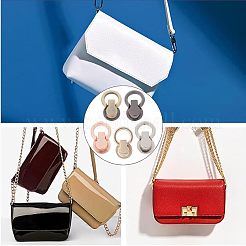 20 Sets 5 Colors Alloy Bag Suspension Clasps&nbsp;DIY-GF0007-32