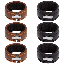 20Pcs 2 Colors Cowhide Belt Loop Ring&nbsp;DIY-GF0013-20B
