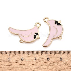 Alloy Enamel Connector Charms&nbsp;PALLOY-Q467-01G-02