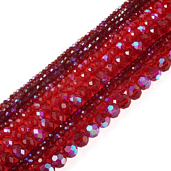 11 Strands 11 Styles Electroplate Glass Beads Strands&nbsp;EGLA-TA0003-06