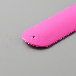 Silicone Slap Bracelet&nbsp;BJEW-WH0020-13G