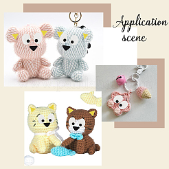 3 Sets Felt Craft Doll Eyes & Nose & Ears&nbsp;FIND-GO0003-71