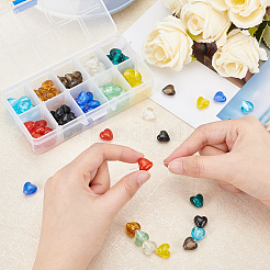 Valentine Gifts for Her Ideas Handmade Silver Foil Glass Beads&nbsp;FOIL-OC0001-01