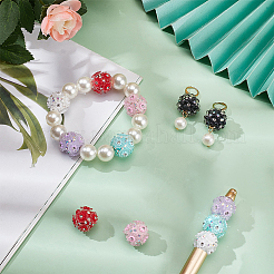 12Pcs 6 Colors Handmade Polymer Clay Beads&nbsp;CLAY-PH0002-10