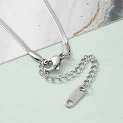 304 Stainless Steel Herringbone Chains Bracelets&nbsp;BJEW-C084-01P