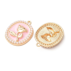 Alloy Enamel Pendants&nbsp;AL-CBA3036-04G-04