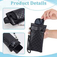 Imitation Leather Eyeglass Cases&nbsp;AJEW-WH0077-083A