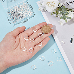 100Pcs 304 Stainless Steel Leverback Earring Findings&nbsp;STAS-BBC0006-26