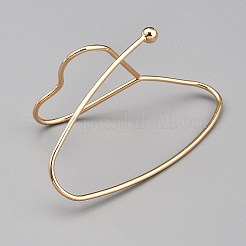 Iron Cuff Bangles for Women&nbsp;BJEW-WH0041-06KCG