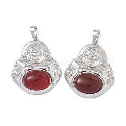 Natural Carnelian Pendants&nbsp;G-H283-01Q