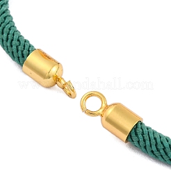 Nylon Cords Bracelet Makings Fit for Connector Charms&nbsp;AJEW-P116-02G-29