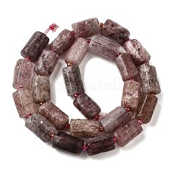 Natural Strawberry Quartz Beads Strands&nbsp;G-L552R-02