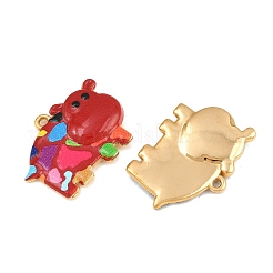 Printed 304 Stainless Steel Enamel Pendants&nbsp;SA-CBADC81-08G-05