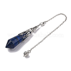 Natural Lapis Lazuli Pointed Dowsing Pendulum Big Pendants&nbsp;G-H285-06P-A29