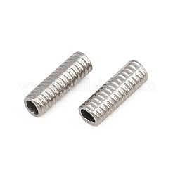 304 Stainless Steel Tube Beads&nbsp;SA-CBA098D-07B-P