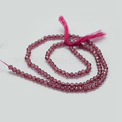 Natural Garnet Bead Strands&nbsp;G-P271-3mm-05