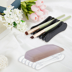 2Pcs 2 Colors Plastic Nail Art Pen Storage Rack&nbsp;AJEW-GF0012-98