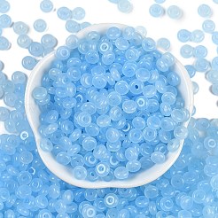 Transparent Colours Glass Seed Beads&nbsp;X1-SEED-P008-01B-02