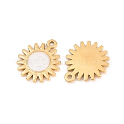 304 Stainless Steel Enamel Pendants&nbsp;STAS-K293-30G-02