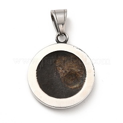 304 Stainless Steel Pendants&nbsp;STAS-K243-10AS