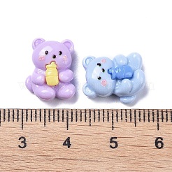 Opaque Cute Animal Resin Decoden Cabochons&nbsp;RESI-B024-02E