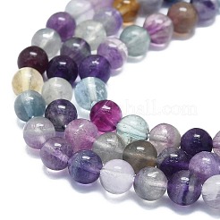 Natural Fluorite Beads Strands&nbsp;G-K245-A10-02