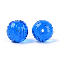 Handmade Ribbed Lampwork Beads&nbsp;LAMP-N042-04A