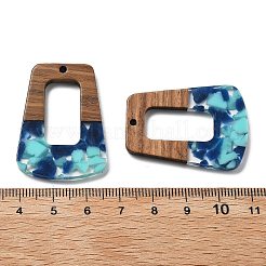 Resin and Walnut Pendants&nbsp;FIND-R051-02B