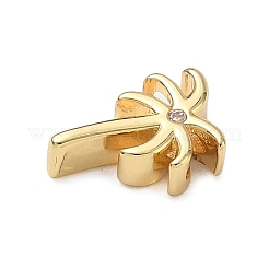 Coconut Tree Brass Beads&nbsp;KK-B136-10G-05