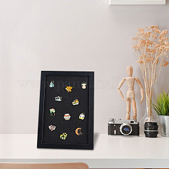 Wood & Plastic Rectangle Photo Frame Stand&nbsp;DJEW-WH0072-13A-01