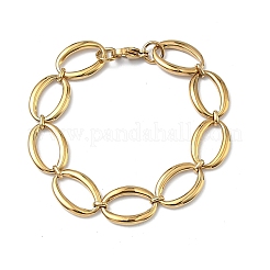 304 Stainless Steel Link Chain Bracelets for Women&nbsp;BJEW-B169-04B-G