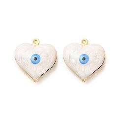 Brass Enamel Pendants&nbsp;KK-E075-03G-08